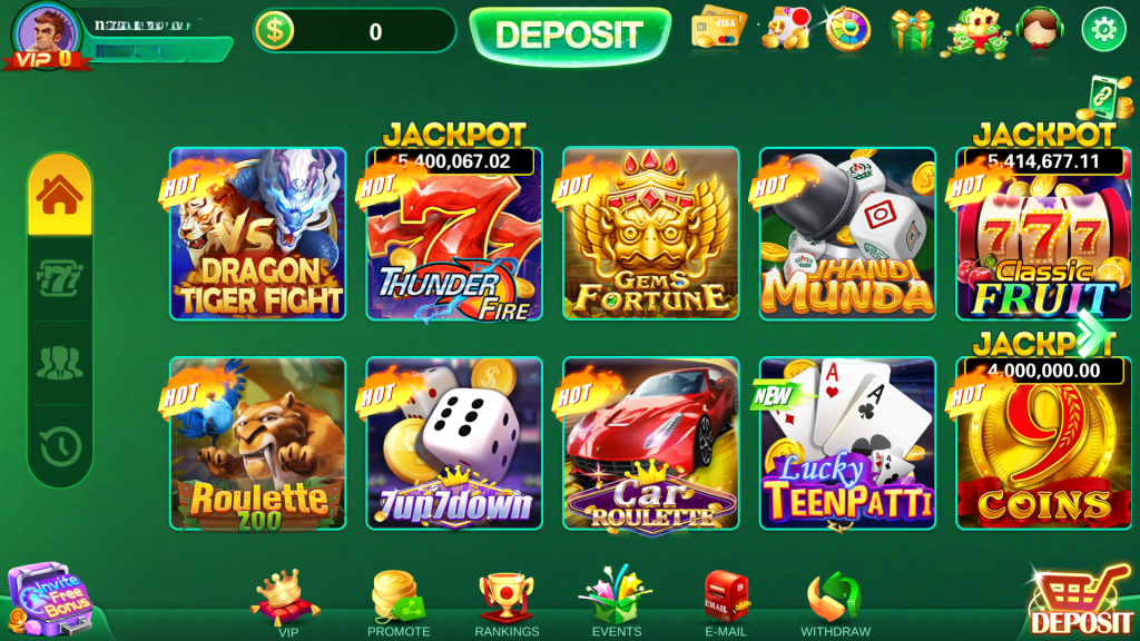 Games in Winli Slots